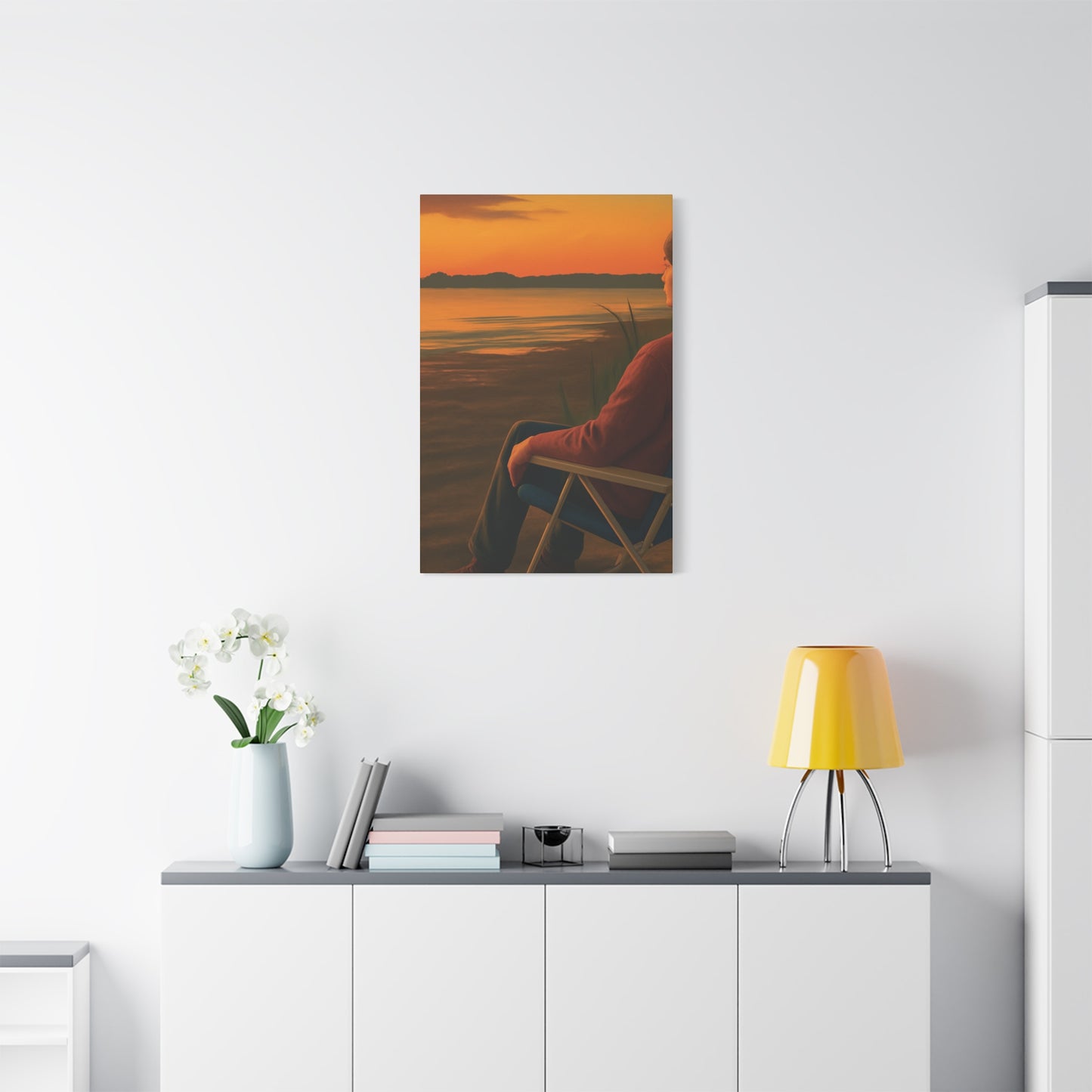 Serene Sunset Canvas Art